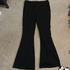 Black bell bottoms
